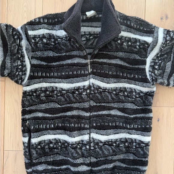 Duffel Outdoor Sweaters - Vintage Duffel Outdoor Zip Up Fleece